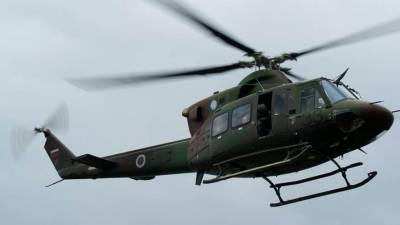 Reševalni helikopter slovenske vojske, fotografija je simbolična (ARHIV)