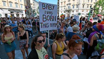 Letošnji FVG Pride v Trstu (FOTODAMJ@N, fotografija je simbolična)