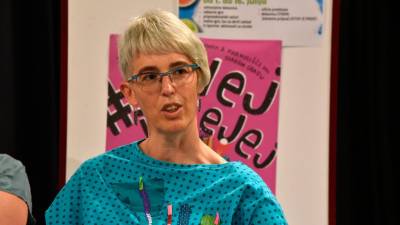 Direktorica Kosovelovega doma Nina Ukmar (ARHIV)