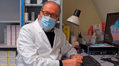 Glavni farmacevt zdravstvenega podjetja Asugi Paolo Schincariol in član strokovne komisije italijanske agencije za zdravila Aifa (FOTODAMJ@N)