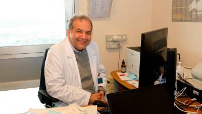Predstojnik oddelka za pnevmologijo v katinarski bolnišnici Marco Confalonieri (FOTODAMJ@N)