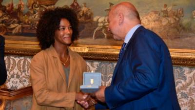 Sara Gama in Roberto Dipiazza (FOTODAMJ@N)