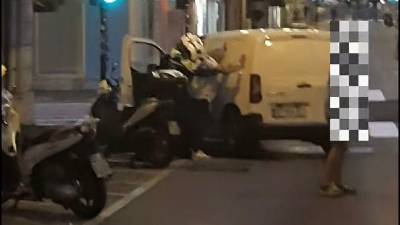 Voznika je lokalna policija naposled prijela (Foto XRTRIESTE)