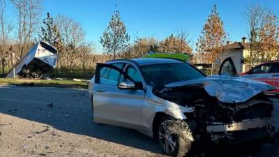 Prizorišče nesreče (ANSA)