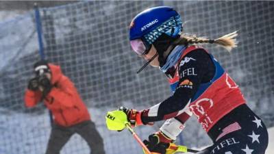 Mikaela Shiffrin je osvojila uvodni slalom (ANSA)