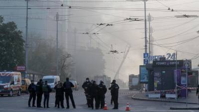 Eksplozija v Kijevu (ANSA)