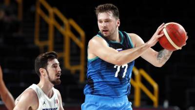 Za Slovenijo bo, kot kaže, v Trstu zaigral tudi zvezdnik Luka Dončić (ARHIV)