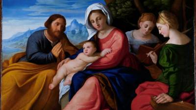Marija z otrokom (PALMA IL VECCHIO)