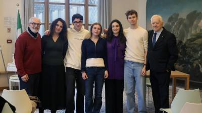 Mladi pobudniki na predstavitvi društva Hortus mentisv muzeju Sartorio (FOTODAMJ@N)