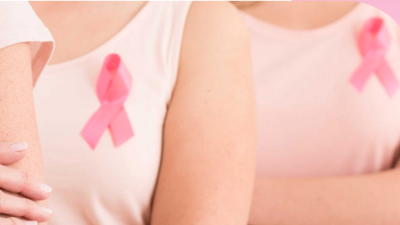 Rožnati trak, simbol ozaveščanja o raku dojk (EUROPA DONNA SLOVENIJA)