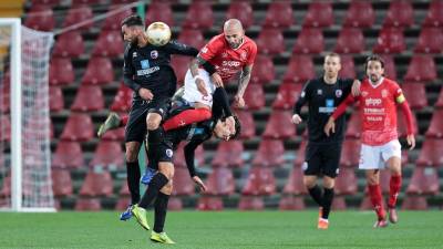 Nogometaši Triestine na arhivski fotografiji (FOTODAMJ@N)