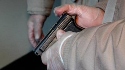 Manjša pištola (fotografija je simbolična)