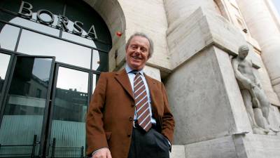 Vittorio Tabacchi leta 2005 pred milansko borzo