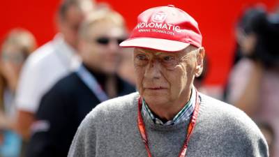 Niki Lauda julija 2018 (AP)