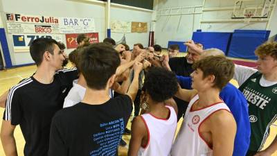 Današnji prvi trening ekipe Jadran &amp; Trieste Stars (FOTODAMJ@N)