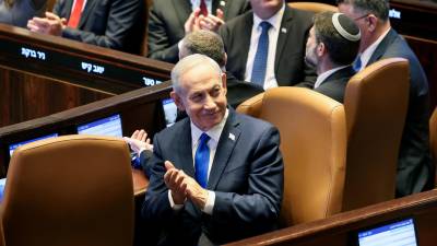 Izraelski premier Banjamin Netanjahu je glasoval v prid spornemu zakonu
