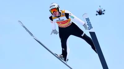 Domen Prevc je poskrbel za sanjski uvod v novo leto (ANSA)