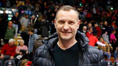 Rado Trifunović januarja 2019 na domači tekmi kluba Pallacanestro Trieste (FOTODAMJ@N)