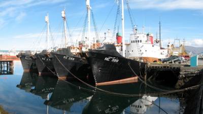 Ladje islandskih kitolovcev (WIKIMEDIA)
