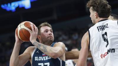 Luka Dončić je bil z 39 točkami znova najboljši posameznik (ANSA)