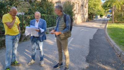 Dela bodo potekala na italijanski strani čezmejnega pasu med Trgom Evrope / Transalpina in mejnim prehodom med Erjavčevo in Škabrijelovo ulico (EZTS GO)