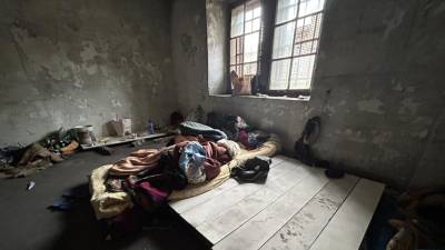 Ležišče, na katerem je Sunila Tamanga v soboto obšla usodna slabost