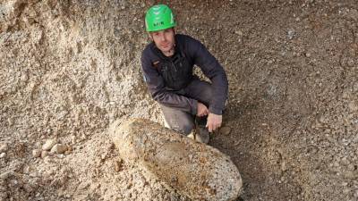 Bomba, ki so jo odkrili marca (ARHIV)