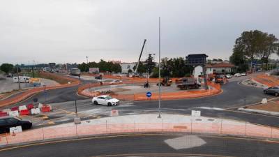 Novo krožišče pri cestninski postaji v Palmanovi je od danes prevozno (AUTOSTRADE ALTO ADRIATICO)