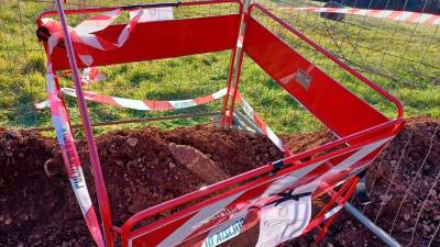 Neeksplodirana bomba na Jeremitišču