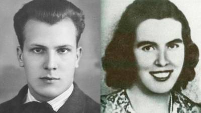 Ferdo Bidovec in Alma Vivoda