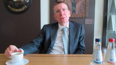 Edgars Rinkevičs, eden najvidnejših predstavnikov latvijske desnosredinske vlade (BBR)