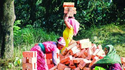 Ena izmed razstavljenih fotografij