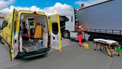 Prizorišče nesreče (ZGRS SEŽANA/PRIMORSKE NOVICE)