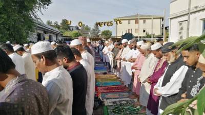 Verniki v Tržiču med skupno molitvijo