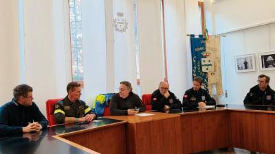 Današnje srečanje na županstvu v Romansu