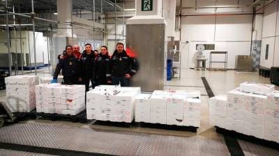 Zaseženi tovor rib (OBALNA STRAŽA)