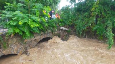 Posledice močnih padavin na območju miljske občine (OBČINA MILJE)