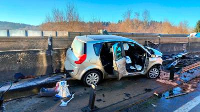 Prizorišče nesreče (FREIWILLIGE FEURWEHR DER STATD GLEISDORF/FACEBOOK)