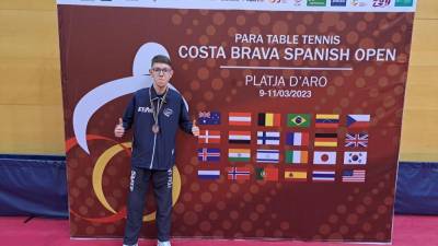 Matteo Parenzan s srebrno kolajno po turnirju v Kataloniji
