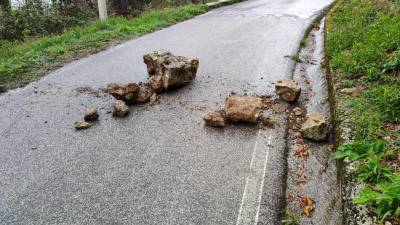 Usad pri Fojdi (CIVILNA ZAŠČITA)