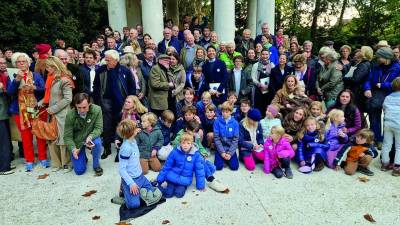 V Gorico je prišlo okrog 150 potomcev grofov Attems, večina jih živi v Avstriji