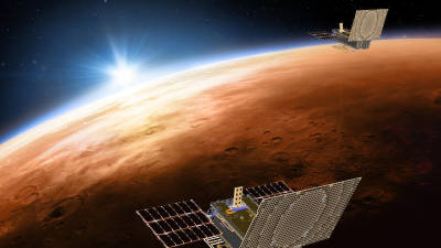 Mars je od Zemlje povprečno oddaljen okoli 225 milijonov kilometrov (AP)