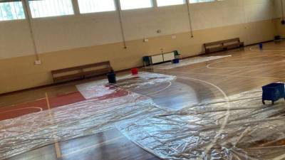 Športna dvorana na Čarboli (FOTO FACEBOOK STRAN NIMDVM)