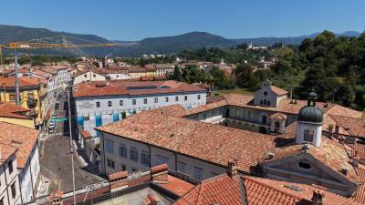 Pogled na goriško mestno središče (TIBALDI)
