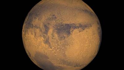 Mars je zaradi svoje značilne barve znan tudi kot rdeči planet (ANSA)