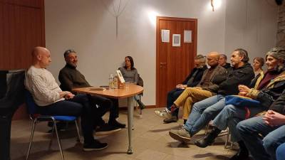 Predstavitev italijanskega prevoda pesniške zbirke Davida Bandlja Enajst let in pol tišine - Undici anni e mezzo di silenzio (FOTO HRAST)