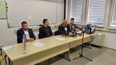 Na tiskovni konferenci v Kopru so predstavili preiskavo o umoru v Kobjeglavi