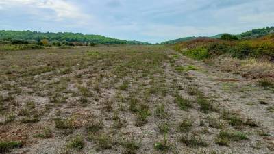 Nekdanja pristajalna steza, ki so jo med 2. svetovno vojno uporabljala zavezniška letala, dejavna na Balkanu (VIP)