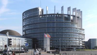 Palača evropskega parlamenta v Strasbourgu