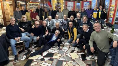 Razstava in druženje v gostilni Oljka v Vanganelu pri Kopru (FOTO ROK TAMŠE)